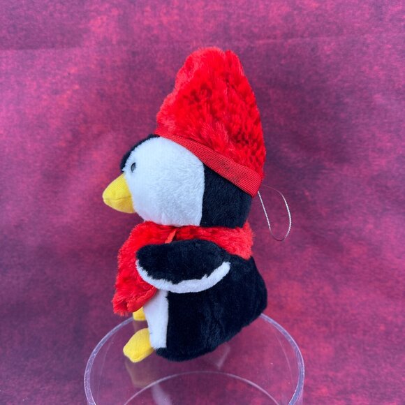 DAN DEE COLLECTION "HAVE A COOL YULE" PENQUIN PLUSH STUFFED ANIMAL 8 inch TALL - Picture 3 of 9